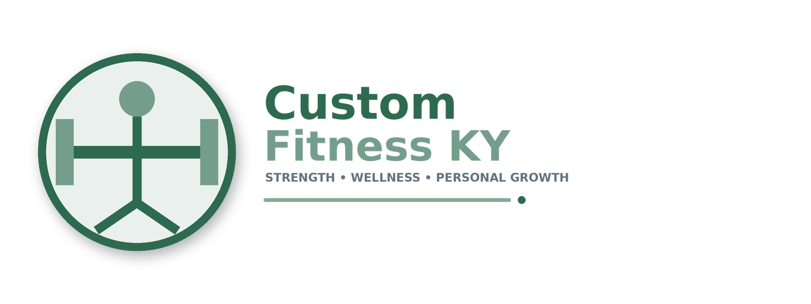 Custom Fitness KY logo